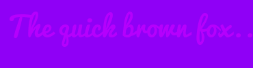 Image with Font Color B500FD and Background Color 8F00F6